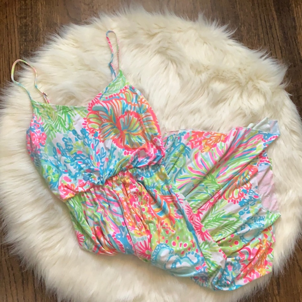 {Lilly Pulitzer} XS Spaghetti Strap Dress